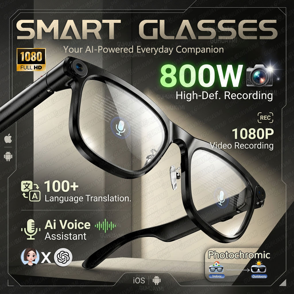 Audio Music Image - 2026Hot Sale AI Smart Glasses Men