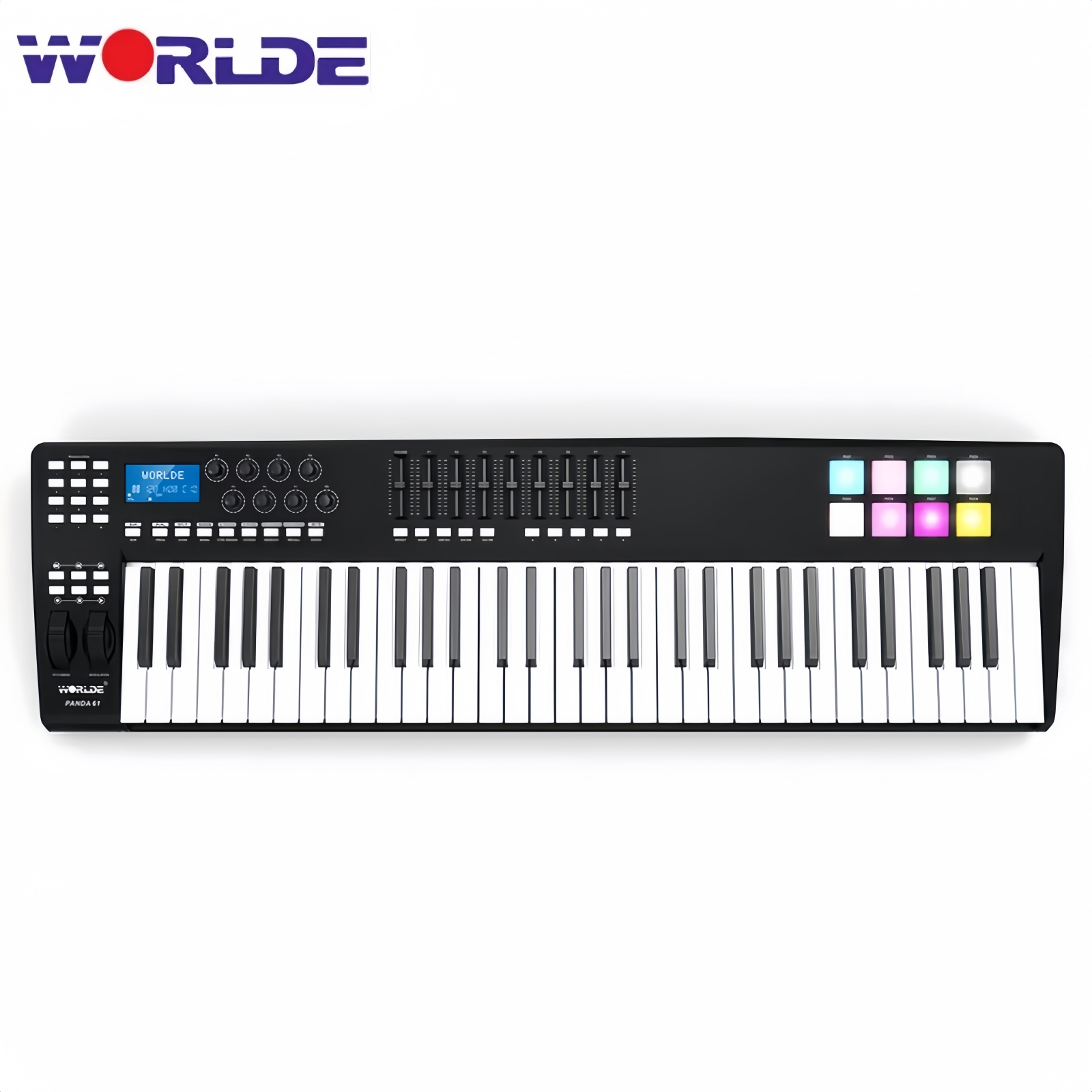 WORLDE PANDA61 61-Key USB MIDI - Midi Controller Pad recension och pris