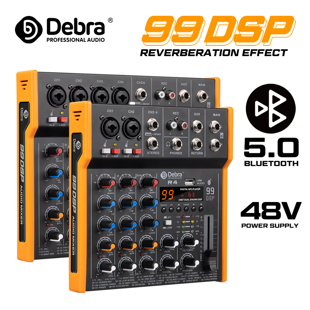 Debra R4/R6 6-Channel Multi-Au - Audio Music Dj recension och pris