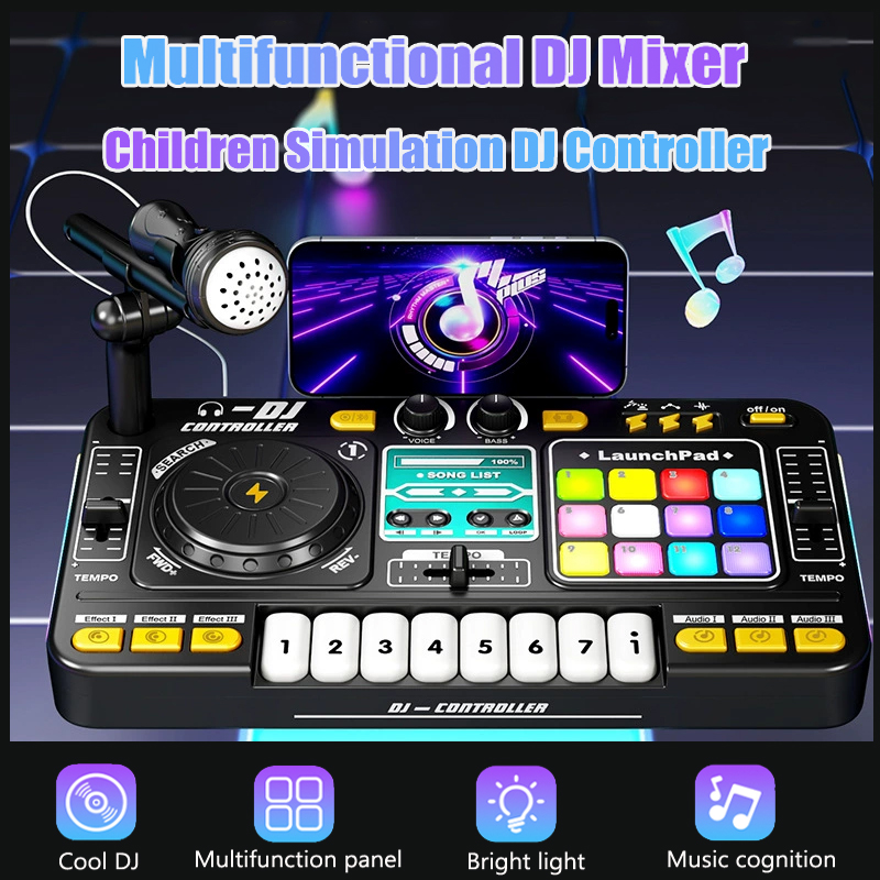 Multifunctional DJ Mixer Child - Audio Music Dj recension och pris
