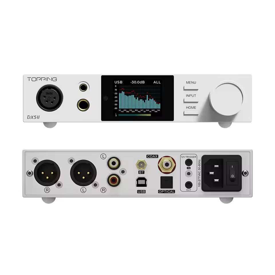 TOPPING DX5 II Fully Balanced  - Headphone Amplifier Dac recension och pris