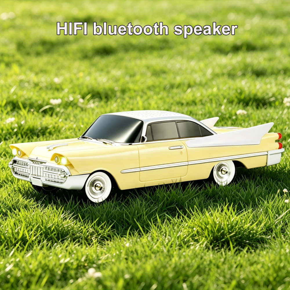 Retro Classic Car Model Blueto - Audio Music Spotify recension och pris