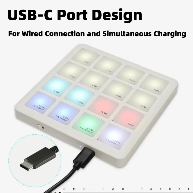 M-Vave Smc-Pad Pocket Handheld - Midi Controller Pad recension och pris
