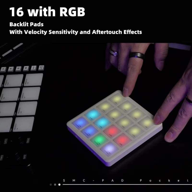 M-Vave Smc-Pad Pocket Handheld - Midi Controller Pad recension och pris
