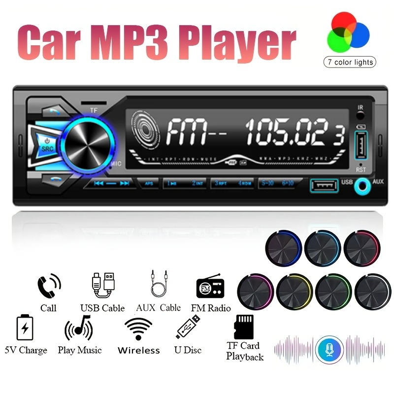 1DIN In-Dash FM Car Radio Ster - Audio Without Music recension och pris